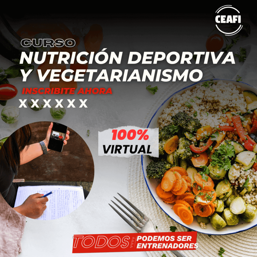 Curso de nutrición deportiva vegetariana